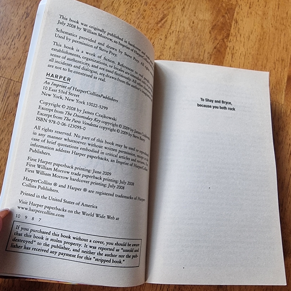 The Last Oracle Paperback Book 2009 - Picture 4 of 4